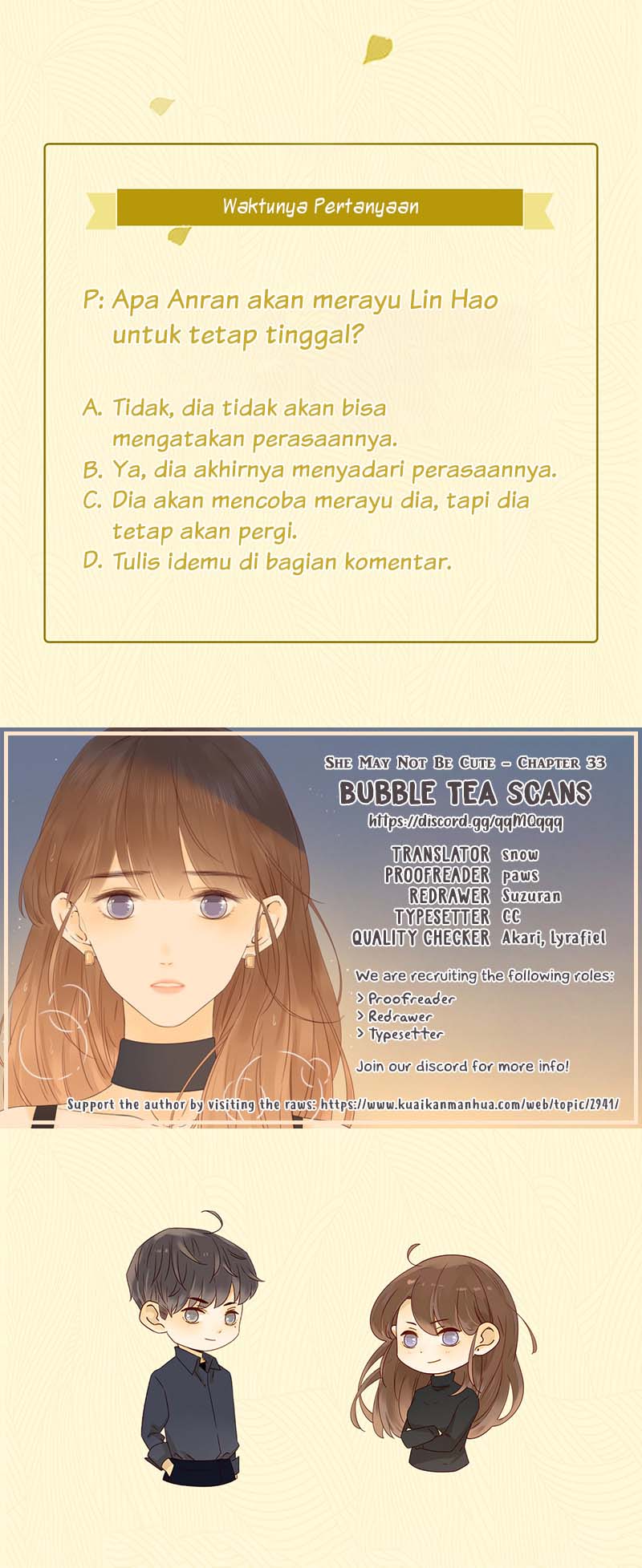 She May Not Be Cute Chapter 33 Gambar 10